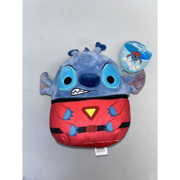 Squishmallows Kellytoy Plush Disney Lilo & Stitch Space‎ Suit Stitch 7” NWT! - Picture 1 of 6